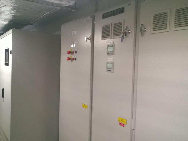 Panels built and install at a malting plant
